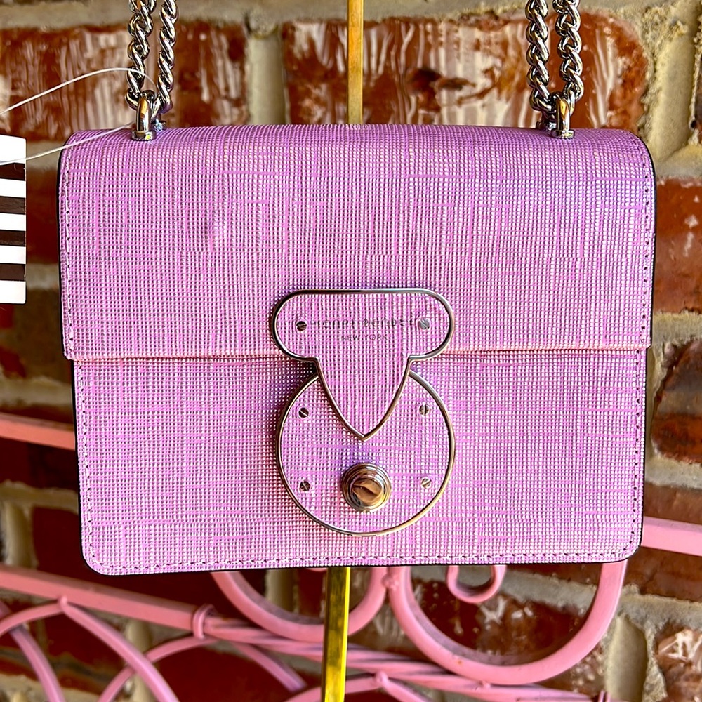NWT Henri Bendel Warren Street Chain Micro Crossbody